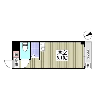 ルークS【302号室】の間取り