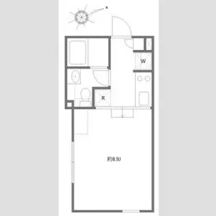 アレーロ高円寺【1階】の間取り