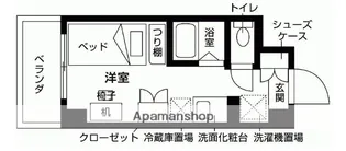 プライマルD三鷹【4階】の間取り