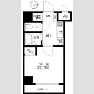 RISING PLACE 練馬関町SS【9階】の間取り
