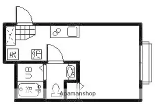 TKJハウス Ⅴ【2階】の間取り