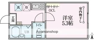 サンコート上石神井【1階】の間取り