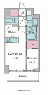 KDXレジデンス上石神井Ⅱ【2階】の間取り