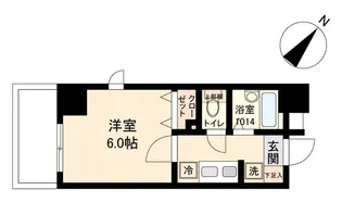 HF国分寺レジデンス【0301号室】の間取り
