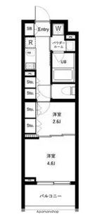 セジョリ高井戸【1階】の間取り