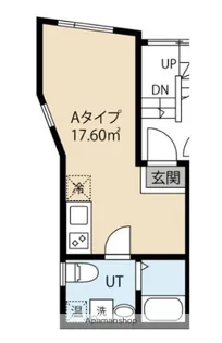 プレミア八幡山【1階】の間取り