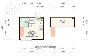 ハーモニーテラス関町南【1階】の間取り
