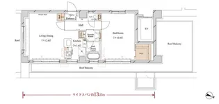 ブランシエスタ江古田【0501号室】の間取り