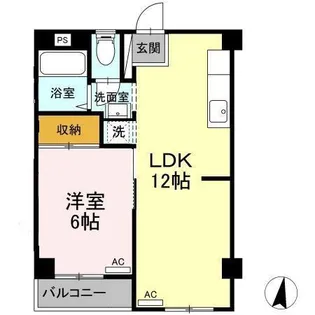 ウェザーベン【2階】の間取り