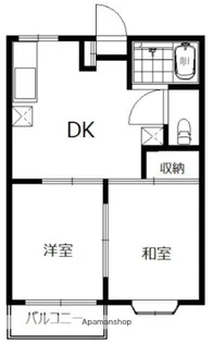 グランドールコートA棟【2階】の間取り