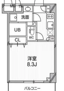 プライマル武蔵関【2階】の間取り