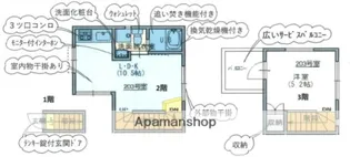 ルアーナ永福町【2階】の間取り