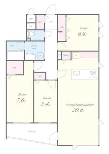 STADT NERIMAーKASUGACHO【2階】の間取り