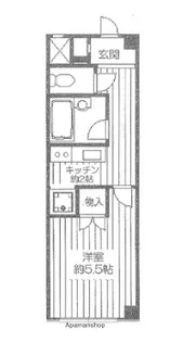 東京都練馬区石神井町6丁目【マンション】の間取り