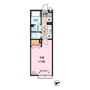 シャレ・エトワール【2階】の間取り