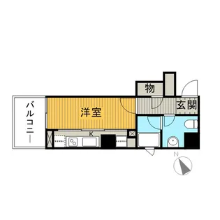 東京都武蔵野市中町1丁目【マンション】の間取り