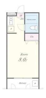 ピュアハウス経堂【1階】の間取り