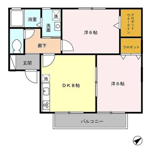 グラン・メール【1階】の間取り