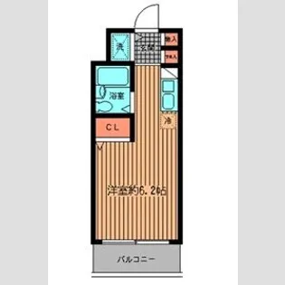 プライムアーバン武蔵野ヒルズB棟【3階】の間取り