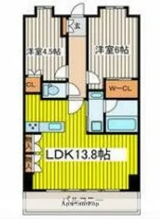 ブランズ西荻南三丁目【12階】の間取り
