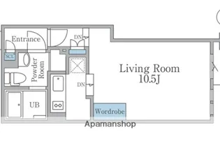 LAPULE 明大前 (ラプレ)【1階】の間取り