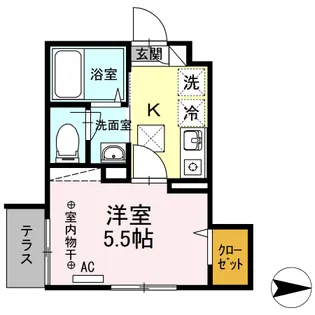 サクラーレ【1階】の間取り