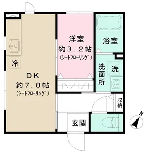 コート西山【2階】の間取り