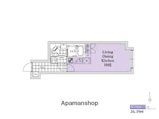 EXAM新中野Ⅱ【2階】の間取り