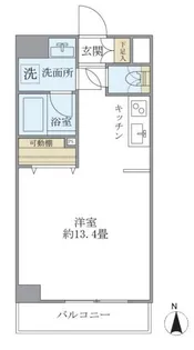 ISM中野坂上【8階】の間取り