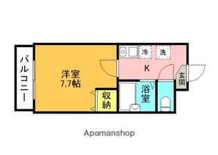 プラース・アプランドル【2階】の間取り