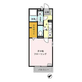 ブルームVII【2階】の間取り