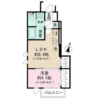 FELICE【1階】の間取り
