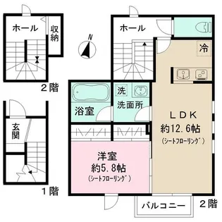 FELICE【3階】の間取り