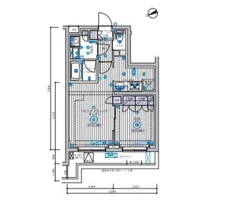 ブライズ高井戸DUE【2階】の間取り