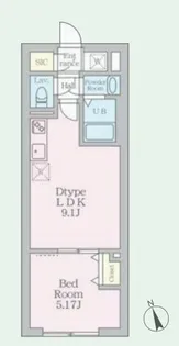エルファーロ国分寺【4階】の間取り