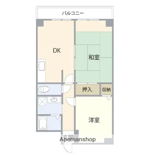 スプリングブリーズ【2階】の間取り