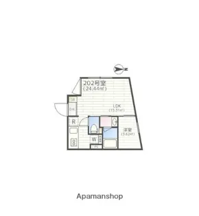 EMIREA【2階】の間取り