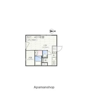 EMIREA【4階】の間取り