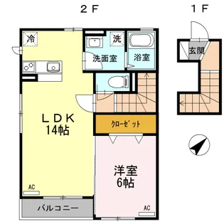 アケボノ V【2階】の間取り