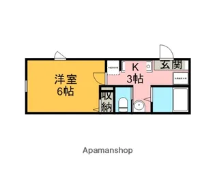 ルヴェール上荻【3階】の間取り