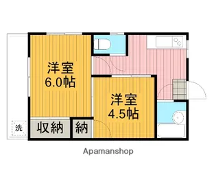 マークンコーポ【2階】の間取り