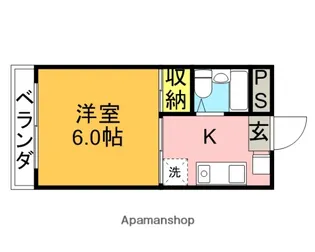 グランドペア【1階】の間取り