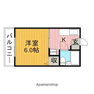 レンツェン御殿山【2階】の間取り