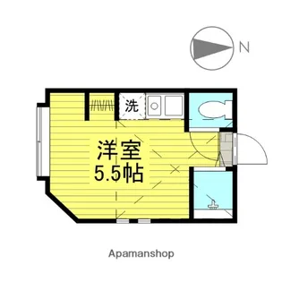 東京都杉並区高円寺北3丁目【アパート】の間取り