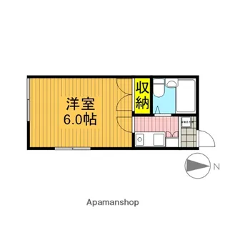 サンライズ【2階】の間取り
