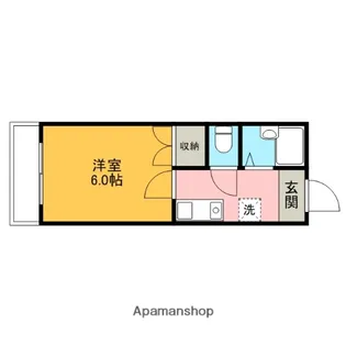 ヴェルドミール和泉【303号室】の間取り