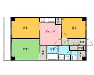 ロイヤルキャステージ恋ヶ窪【310号室】の間取り