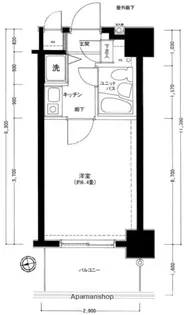 メインステージ武蔵関【5階】の間取り