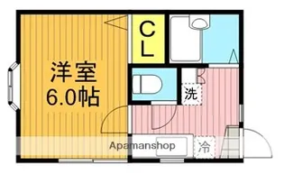 フローリ福島【1階】の間取り