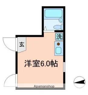 東京都江東区亀戸3丁目【アパート】の間取り